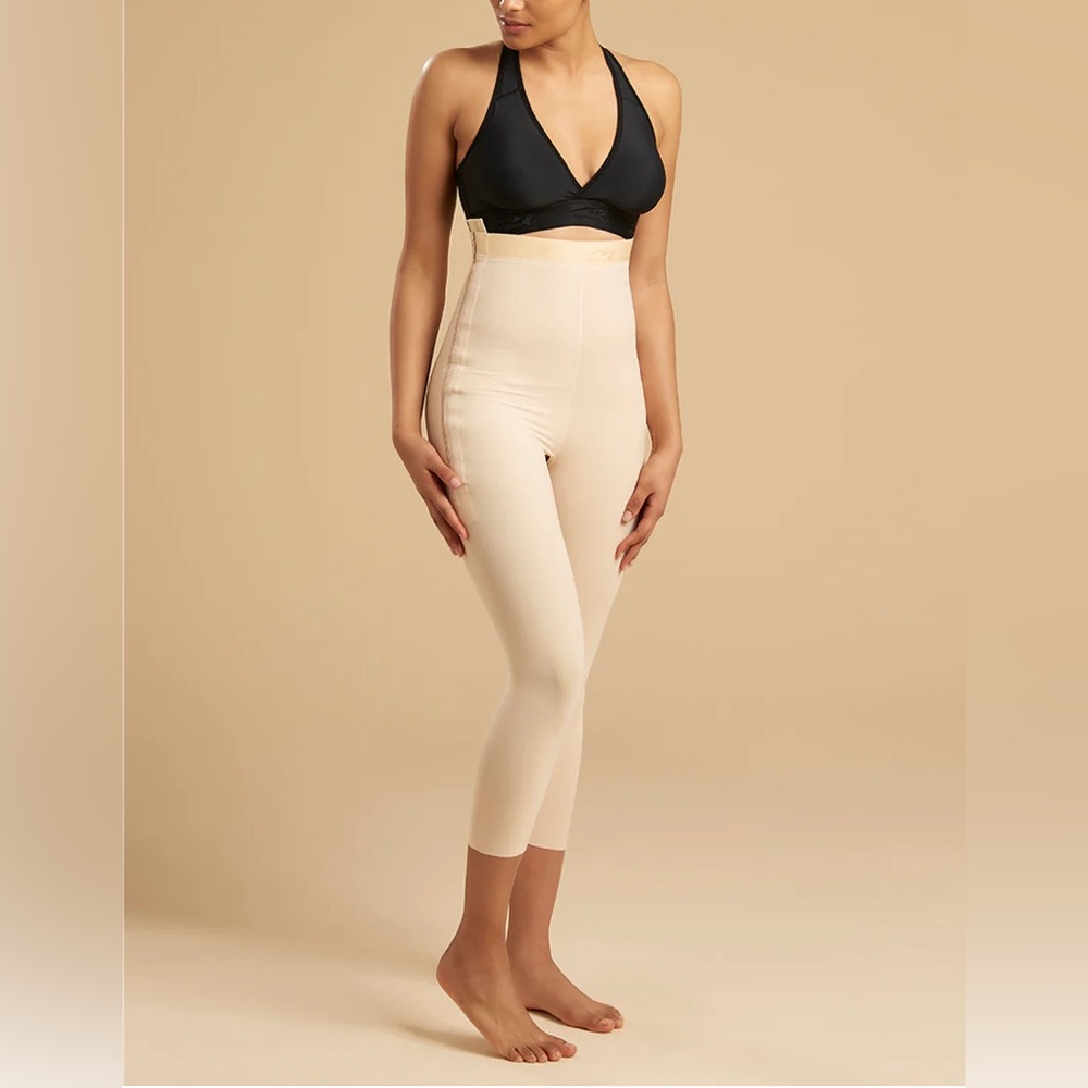 Marena Girdle Black Calf-length